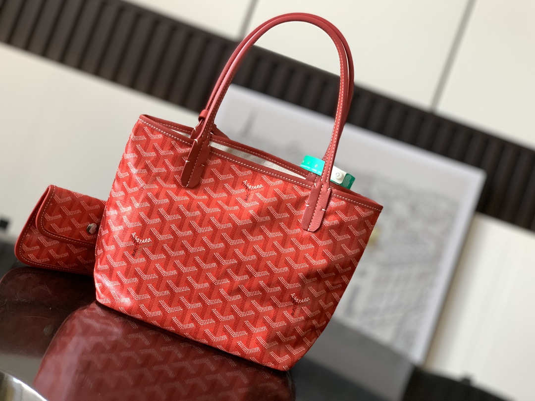 Saint Louis Mini Tote Bag In Red